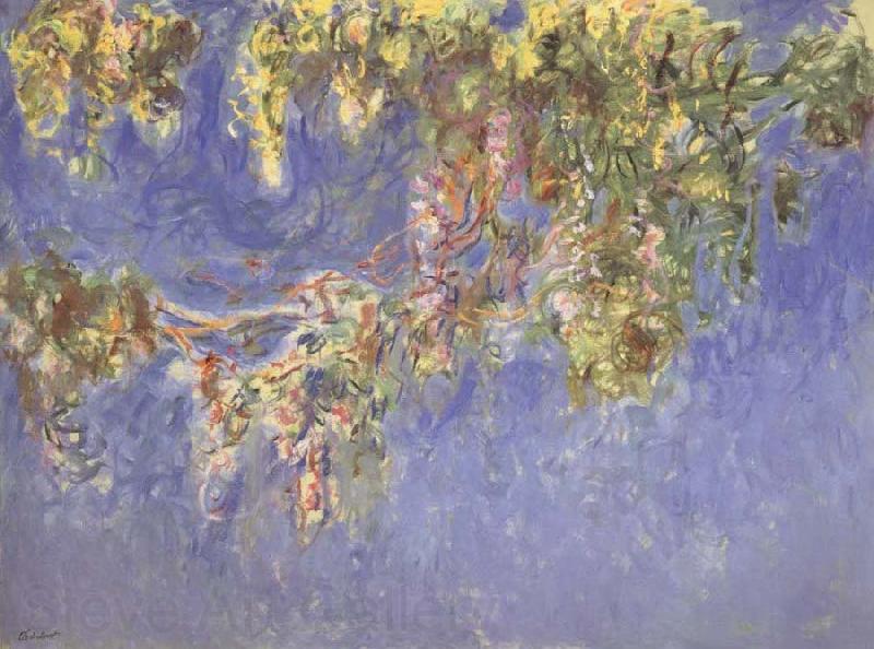 Claude Monet Wisteria Norge oil painting art